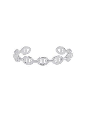 Hermes Bracelet Chaine D'ancre Bangle Silver